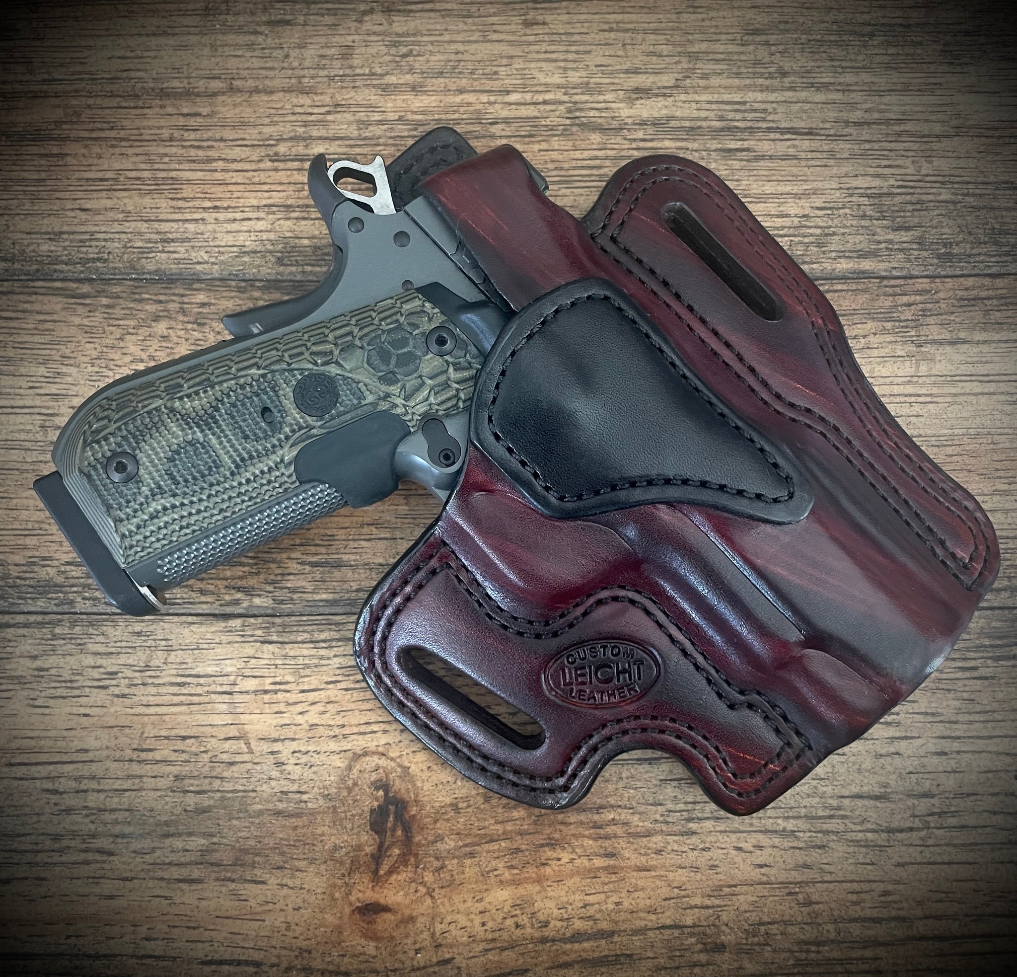 KIMBER 4” KHX OWB HOLSTER With Thumb Break