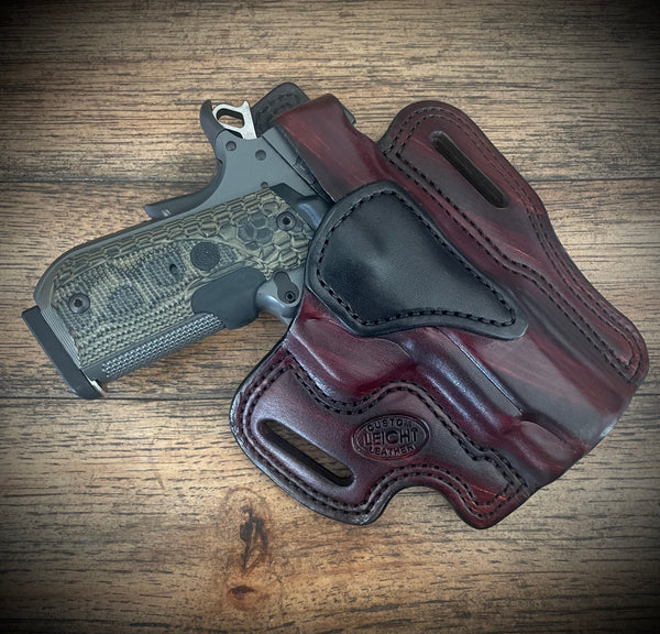 KIMBER 4” KHX OWB HOLSTER With Thumb Break