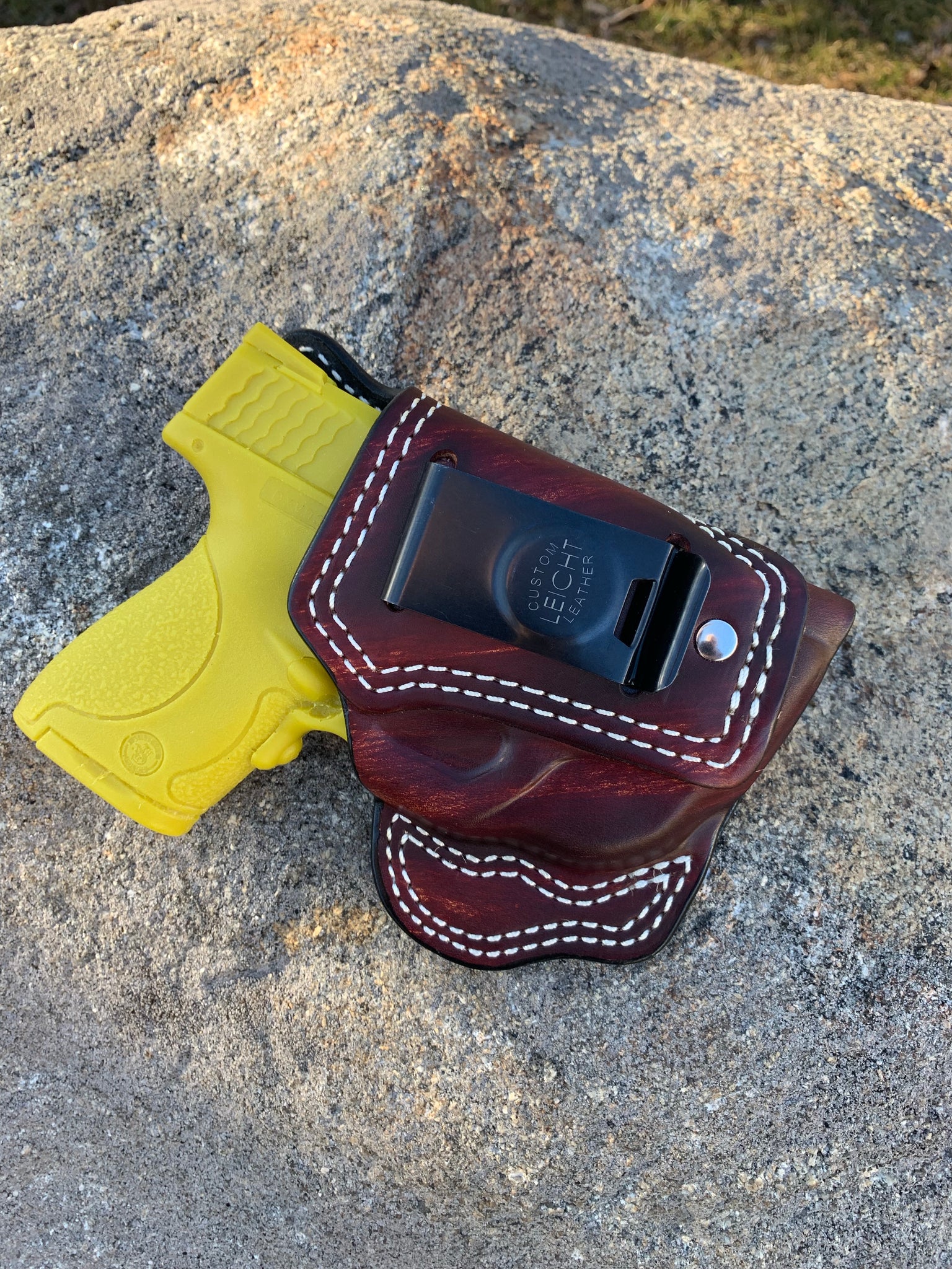 M&P Shield IWB Holster with Crimson Trace