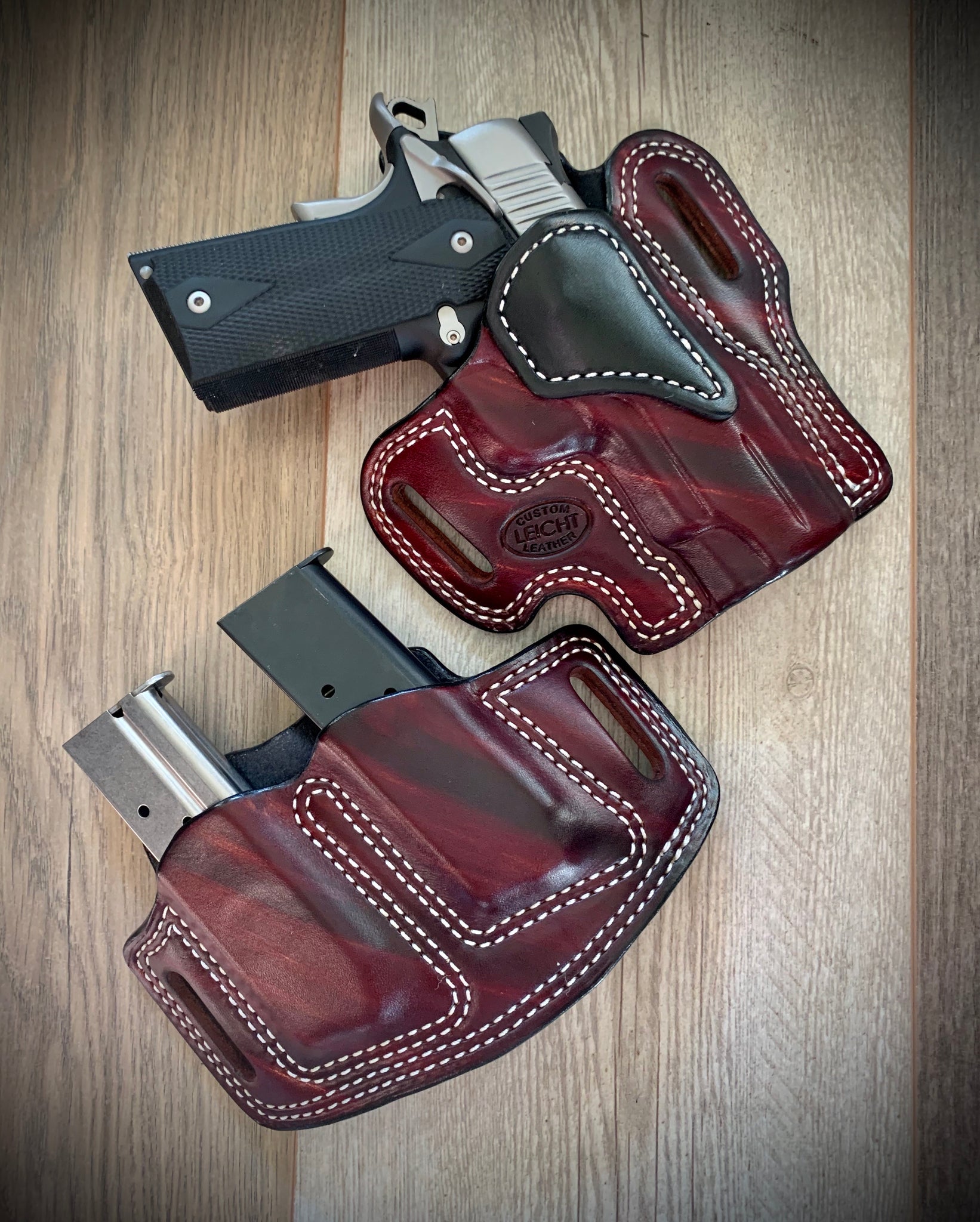 Kimber KHX pro 1911 4" Combo. OWB HOLSTER